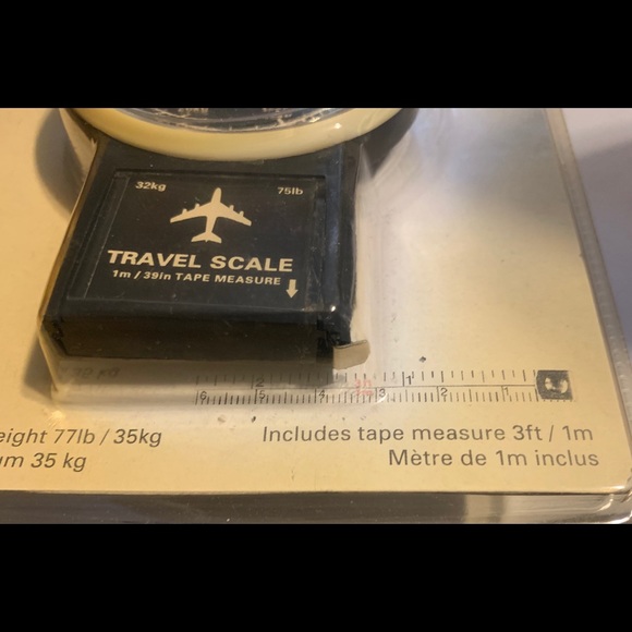 Kikkerland travel scale to weigh & measure bags - Picture 3 of 3